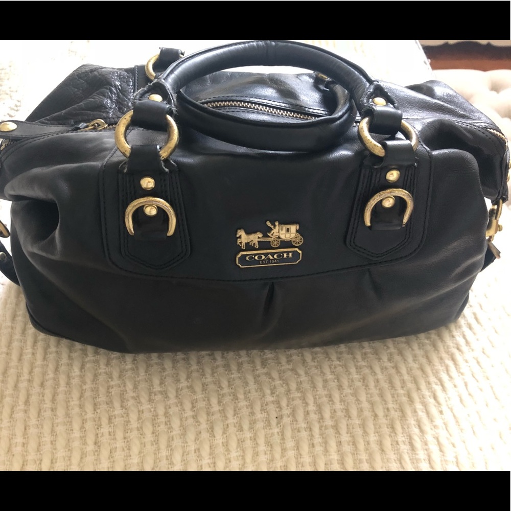 *Coach Black purse*
